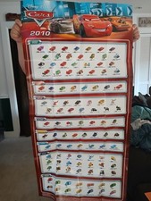 Disney Pixar Cars 2010 poster Mattel 1/55 Scale Collector Checklist 24 X 48 picture