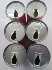 The Very first pull tab 1960 Vintage Steel Coca Cola 6 Cans - It changed 1962 picture
