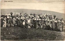 PC SOUTH AFRICA ZULU WARRIORS ETHNIC TYPES (a65387) picture