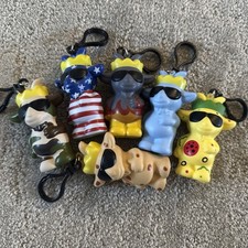 INCREDIBLE VALUE LOT OF 6 SUPER SAUGHT AFTER GOATABLE KEYCHAINS picture