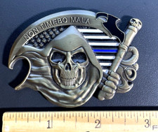 ✅🔥U.S. FEDERAL AIR MARSHAL NON TIMEBO MALA (I WILL FEAR NO EVIL) CHALLENGE COIN picture