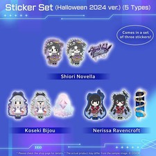 Hololive English Advent 2nd Anniversary Sticker Set Shiori, Biboo, Nerissa picture