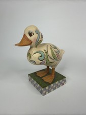 VTG 2007 Jim Shore Heartwood Creek  Duck Garden Statue #4009751 6” picture