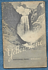 1938 Yellowstone National Park-Wyoming- Booklet-U.S. Department of Interior picture