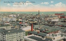 Postcard Bird's Eye View Atlantic City picture
