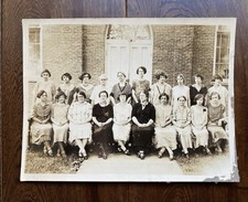 Priscilla Club Women's Club Group Photo Original Vintage Photo picture