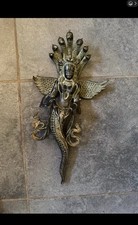14 Inch Serpenent Goddess Medusa Wall Hanging picture