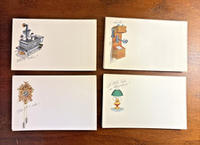 Vintage Current Inc Post A Note Cards Set 38 Cards 4 Designs picture
