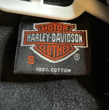 Harley-Davidson York Pennsylvania 1995 Museum Black Graphic T-Shirt Size S, Rare picture
