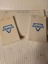 Vintage Armco Work Orders and 2 notepads  picture