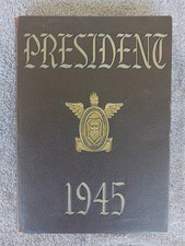 The President. Woodrow Wilson High School. 1945 Yearbook. Portsmouth, Virginia. picture