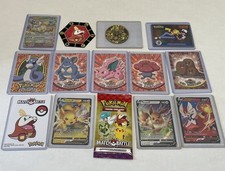 Vintage Pokemon Topps Blue Label Assorted Singles Pikachu Promo Rare Gold Holo picture