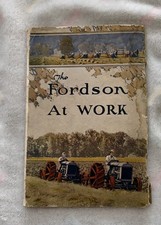 The Fordson At Work Ford Motor Company Tractor Booklet Original picture
