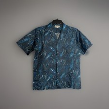 Vintage 60s Duke Kahanamoku Kahala Shirt Mens Medium Aloha Hawaiian picture