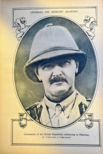 1918 Vintage Illustration British General Sir Edmund Allenby picture