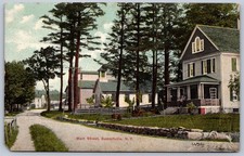 K48/ Summitville New York Postcard c1910 Main Street Church Homes Stores 57 picture