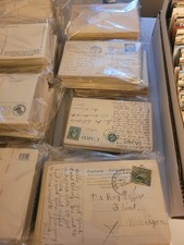 375 + Random Vintage Postcard Lot Mix Eras Sizes Used Unused Crafts Journaling picture