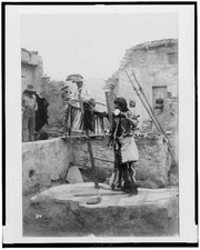 Photo:Arizona Hopi Ni-ha-poo-ma Antelope Priest Snake Dance c1899 picture