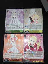 Weiss Schwarz Re:Zero Vol 3 English Double Rare Bundle NM picture