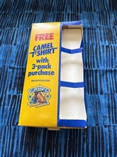 Vintage 1991 CAMEL Pack of Camels ONE T-Shirt XL Smooth Character picture
