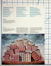 Vintage René Magritte Urban Planning Art Print AtlanticRichfield Company Ad picture