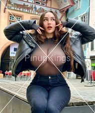 8x10 Photo Woman Art Photography Art Posed Busty Mature Louisa Khovanski 32 picture