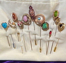 Lot ‘13’. Vintage, Antique, Victorian Art Nouveau Stick/Hat pin collection. WOW picture