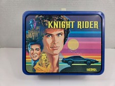 Vintage 1983 Knight Rider Metal Lunchbox picture