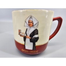 Droste Cacao Mug Vintage Dutch Nurse Cocoa Cup #2 picture