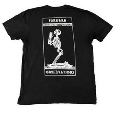 Forward Observations Group FOG Navy blue Skeleton Graphic T-Shirt Size L picture