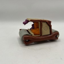 Vintage 1994 Flintstones Movie Steamroller Candy Dispenser Toy Fred Dino Amblin picture