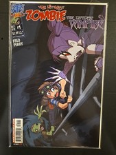 The Littlest Zombie Vs. the Littlest Vampire #1 (Antarctic Oct 2010) - Bag&Board picture