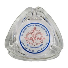Vintage Marketing Ashtray The Wharf Restaurant San Francisco California CA picture