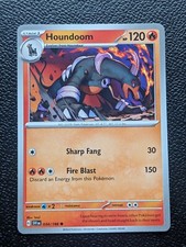 Houndoom 034/198 - Pokemon TCG - Scarlet & Violet Base Common picture