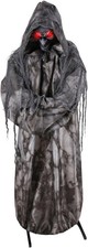 Haunted Hill Farm 5.4-Ft. Jump Scare Witch Halloween Animatronic picture