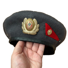 OMON USSR Soviet Police Militia Spetsnaz RARE Vintage Military Uniform Beret Cap picture