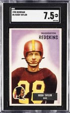 1955 BOWMAN #6 HUGH TAYLOR SGC 7.5 picture