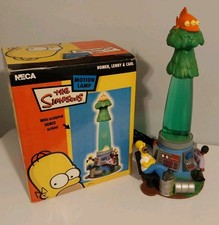 NECA The Simpsons MOTION LAVA LAMP Glow in The Dark Scene 2003 Tested Works picture