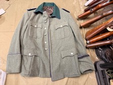 WWII GERMAN M1936 M36 MEDICAL OFFICER WOOL COMBAT FIELD TUNIC- 2XLARGE 50R picture