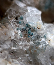 Very Rare, Aurichalcite and Selenite, Red Cloud Mine, Rush, Marion Co. Arkansas picture