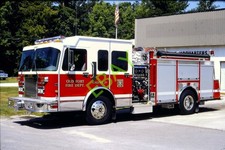 OLD FORT, SC Fire Apparatus SLIDE: E-21 1997 AMERICAN FIRE EAGLE picture