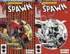 Image Mexico SPAWN #227 Todd McFarlane COLOR & SKETCH Variant picture