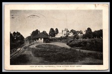 Post Card - VIEW OF HOTEL PEPPERRELL FROM KITTERY POINT DEPOT picture