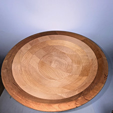 Solid Layered Wood Bowl 12
