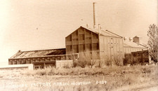 RPPC Sugar Factory HARDIN MONTANA VINTAGE Real Photo Postcard Cecil C. Nixon picture