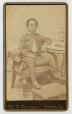 Preppy African American Boy 1880 Posh Wealthy Handsome Boujie Black Man Photo picture