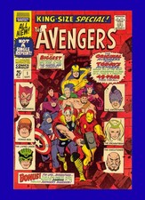 Avengers Annual #1 Original & New Avengers Team-Up - Don Heck Cover 1967 9.4 NM picture