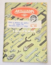 Vintage 1967 J.H. Williams & Co. Toolpower Catalog No. 506 Wrenches Sockets Tool picture