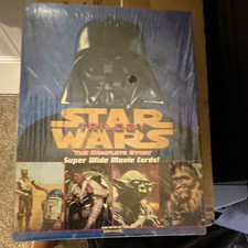 Topps 1997 Star Wars Trilogy Super Wide Complete Story 66-Card Box picture