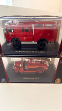 Lucky Die Cast 1:43 Fire Engine Models Lot 6pc 1923-1965 Magirus-Deutz picture